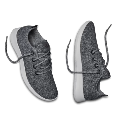 Men's Wool Runner, Natural Grey (Light Grey)